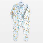 Слип на молнии Hello Baby Космос Белый