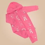 Слип flexi на молнии с капюшоном животные Розовый