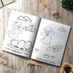 Привидения. Первая раскраска — изображение 3