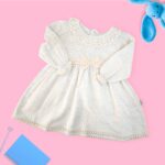 Платье Bebbemini ажурный воротник