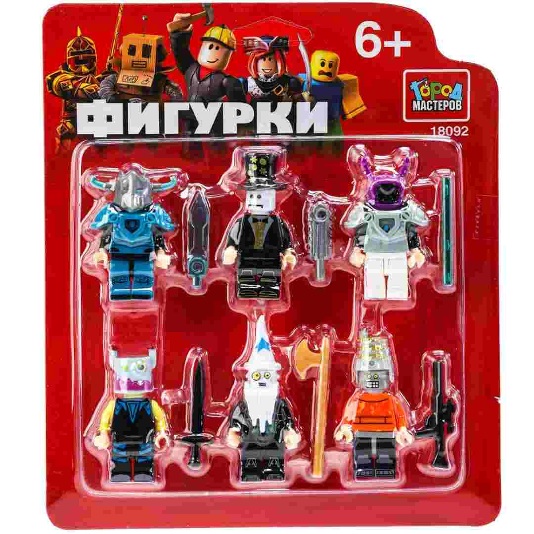 30e62fddc14c05988b44e7c02788e187_120324172900.jpeg Конструктор фигурки роблокс -6 шт Город мастеров — изображение 1