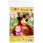 Настольная игра-ходилка Умные игры Азбука Маша и Медведь 5+ лет