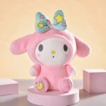 Игрушка мягкая Мульти-пульти Kuromi San RIO Куроми Голубой Бантик звездочка Розовый
