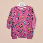 Комплект 2ка ZARA Бабочки боди + штаны Розовый