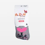 Термо колготки A.D.N Socks I love you Серый