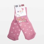 Носки A.D.N Socks В розовое сердечко Розовый