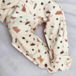 Ползунки Я родился forest заяц Бежевый