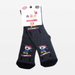 Носки A.D.N Socks Медведь на скейте Черный