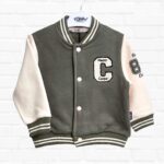 Детский бомбер Tuffy Happy Camper Зеленый
