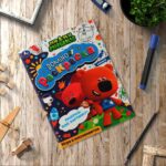 Игра в космонавтов. Раскраска-домино. Ми-ми-мишки