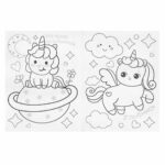 Единорожки. Раскраска KAWAIi — изображение 3