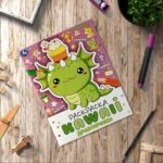 Дракончики. Раскраска KAWAIi