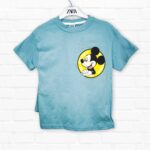 Комплект 2ка ZARA Disney Mickey Mouse & Friends футболка + шорты Ментоловый