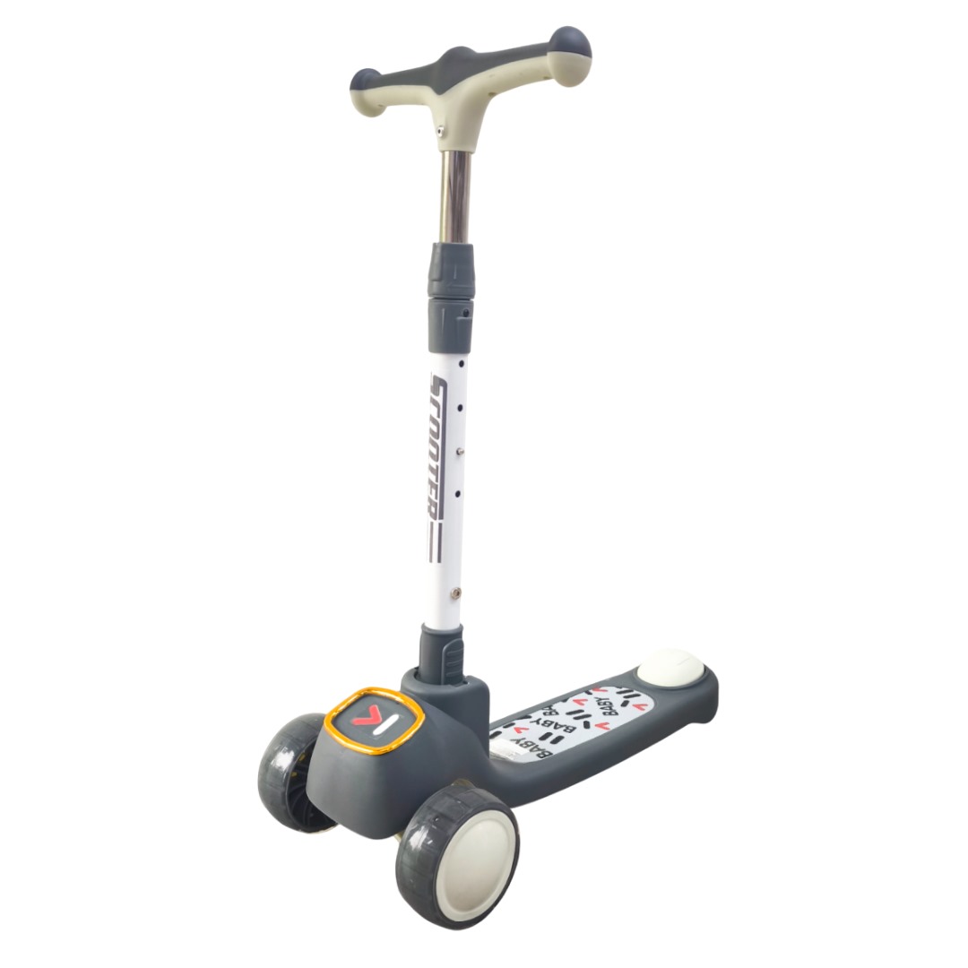 fe32b1485899fe8af9e3125940e2a040_042925114827.jpeg Самокат Scooter Baby Серый — изображение 1