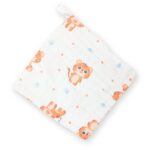 Муслиновый слюнявчик квадрат Тигренок 25*25 см