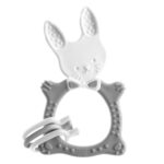 Прорезыватель ROXY-KIDS Bunny teether 3+ мес Серый