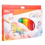 Фломастеры 24цв EC10020 Deli