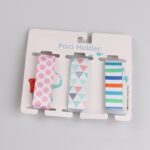 Комплект держателей на прищепке Paci Holder Полоска, горошек, Треугольник 3 шт