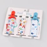 Комплект держателей на прищепке Paci Holder Транспорт, Кит, Инопланетянин 3 шт