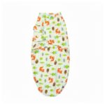 Пеленка кокон SwaddleMe на липучке Лесные Животные Белый