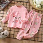 Детская пижама Babys Зайчик Розовый