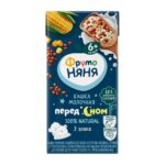 Кашка ФрутоНяня молочно-злаковая гречно-кукурузно-рисовая 200 мл 6+ месяцев