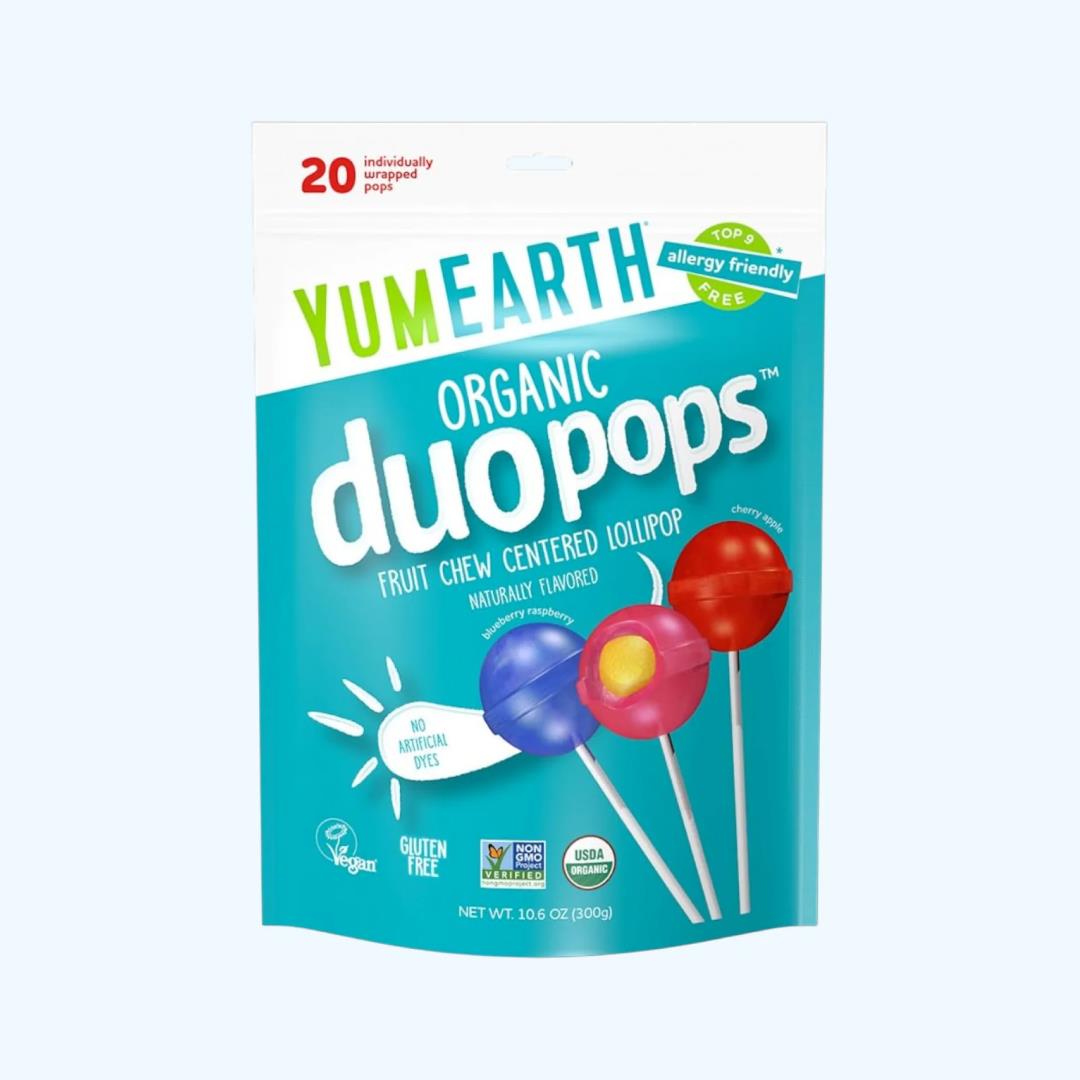 e4a880907bff375ef0dda4cbd07f7e03_112625113717.jpeg Леденцы Yum Earth Duo pops — изображение 1