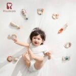 Подарочный набор Royalcare прорезыватели + погремушки 10 предметов 3+ мес — изображение 2