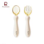 Набор столовых приборов Royalcare гибкая ложечка + вилочка 6+ мес