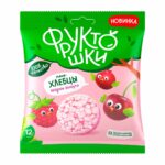 Мини-хлебцы Фруктошки рисовые с клюквой, вишней и малиной «Ягодное ассорти» 30гр., от 12+ мес