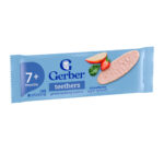 Вафли Gerber Teethers для мягкого прорезывания клубника яблоко шпинат 7+ мес 48 гр — изображение 2