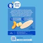 Вафли Gerber Teethers для мягкого прорезывания банан персик 7+ мес 48 гр — изображение 3