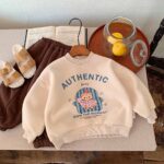 Свитшот Dingdong Authentic мишка Молочный