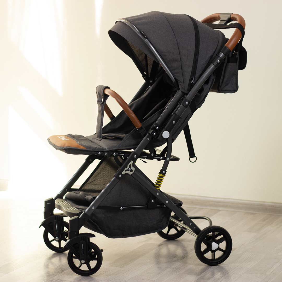 d0096ec6c83575373e3a21d129ff8fef_082222164623.jpeg Коляска Seedo Baby Stroller Dark Grey 0+ мес — изображение 1