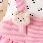 Платье на лямках с игрушками Розовый — изображение 4