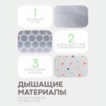Зубогрызка-Прорезыватель Перчатка горошек — изображение 6