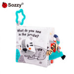 Книжка-шуршалка Sozzy Jungle Белый — изображение 2