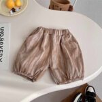 Комплект 2ка Майка + шорты Cool summer ice cream Коричневый — изображение 3