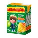 Нектар Малышам Яблоко-груша с 5 мес, 200 мл
