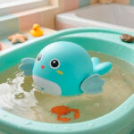 Игрушка для купания Bath toys кит Бирюзовый