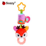 Подвесная игрушка погремушка Sozzy Deer Оранжевый