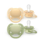Пустышка Philips Avent Ultra Soft 6-18 мес 2 шт SCF091/45