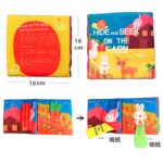 Книжка-шуршалка  kidsbooks Hide and seek on the farm — изображение 2