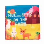 Книжка-шуршалка  kidsbooks Hide and seek on the farm